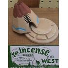 Isf102teepeeburnerc395ca Incense Teepee Burner With Pinon Natural Wood Incienso 8858606998038