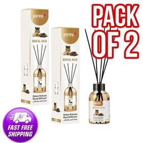 Jasmine Beauty And Care 680992006093 2 Pack Royal Oud Diffuser 3.72oz Free Fast Spping