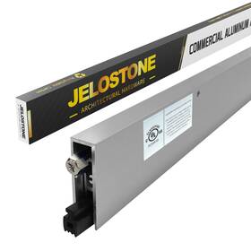 Js-4131rl Jelostone Commercial Automatic Door Bottom Clear Anodized 5/8 W X 36ftftl 1