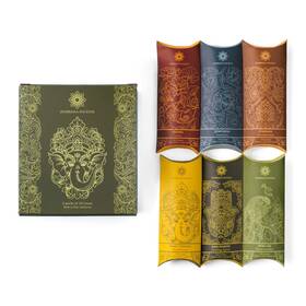 Jembrana Incense 997003025272 Cones- Mix 6 Scents 60 Cones Total 10 Each Of Lotus Padma Sandalw