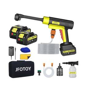 Ddxcj-01 Jfotoy Portable Cordless Pressure Washer 1200 Psi Power C... Fast Ship