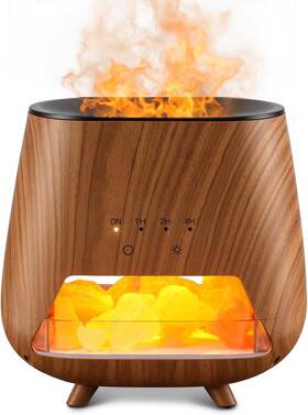 Jjnjjn 684646940236 Essential Oil Diffuser For Home 200ml Aromatherapy With Himalayan Pink