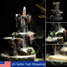 Jud5857961 Unbranded Ceramic Waterfall Mountain Smoke Backflow Incense Burner Holder Cones