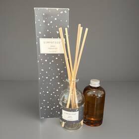 K. Hall Designs 841841111117 Simpatico Snow Diffuser Kit Glass Apothecary Bottle New Open Box
