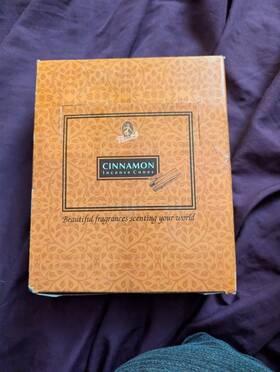 Kamini 906005392800 Cinnamon Incense Cones Retail Box 12 Packs 120