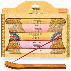 Karma Scents 804062570187 Utopia Premium Natural Incense Sticks Variety Pack 75 Scented L