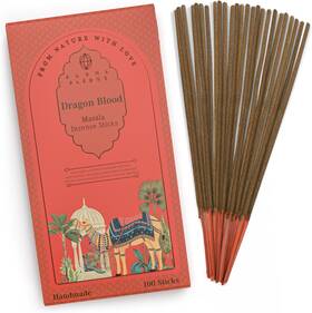 Inst-m-100s-005-n Karmapledge Incense Sticks Dragons Blood Pack Of 100 Stick Hand Rolled Aromatic M