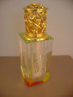 Kb950-s Rare Alexandrias Crystal Fragrance Oil Lamp Sea Shore Etched Shells