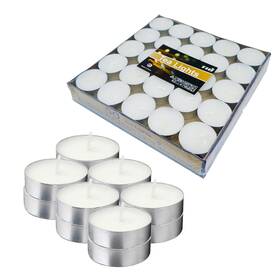 Kcvc 761426744366 Tea Lights Candles 150 Pack White 4 Hours Burn Time Unscented Smokeless Mini