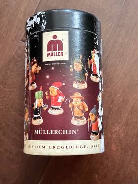 16440 Kleinkunst Aus Dem Erzgebirge Smoking Figure Smoker M Llerchen Lawyer