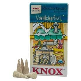 Ppt-125-0060 Knox Christmas Bakery Vanilla Crescent Cookie German Incense Cones Made Germany