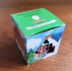 Smd146x1258 Knox Raucherhaus Metal Gingerbread House Cabin German Incense Burner Germany