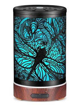 804-f Kobodon Metal Electric Essential Oils Diffuser Slightly Used Works Perfect Multicolor