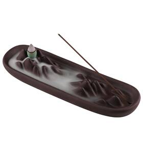 Zsxl-03 Kokorona Incense Stick Holder Waterfall Burner Backflow Ceramic