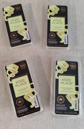 Koze Place 840797153851 Scented Wax Rounds Citrus Blossom And Bamboo 4 8 Count Packages New