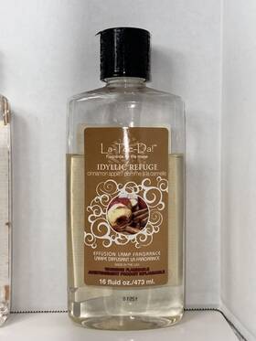 La-tee - Da 767151550074 La-tee-da Effusion Lamp Fragrance Refill Idyllic Refuge 75% Full 16 Fl Oz