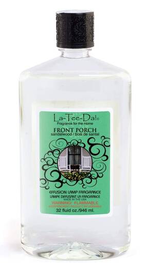 La-tee-da 767151560035 Effusion And Fragrance Lamp Oil Refills 32 Oz Front Porch
