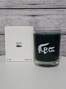 Ybzaa-m84009 Lacoste New X A. P. C. Limited Edition Made In France Rare Scented Candle