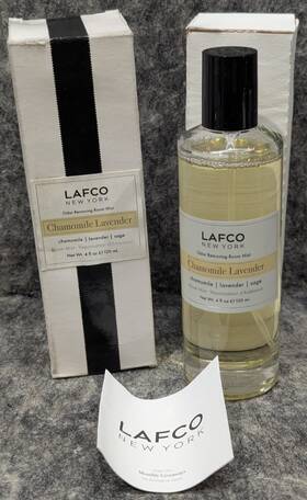 Lafco 727080242341 New York Room Mist Chamomile Lavender 4 Oz Eliminates Unpleasant Scents