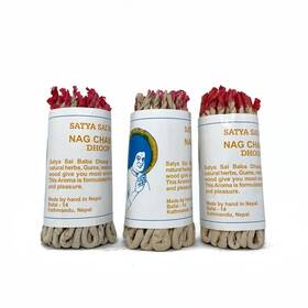 Saibaba3 Lamatar1 Saibaba Naag Champa Rope Incense Orange Jasmine Fragrance Made In Nepal
