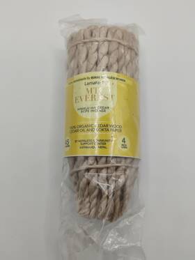 Sisnery46 Lamatar1 Himalayan Cedar Rope Incense Natural Sweet And Woody Fragrance 45 Pcs/bundle