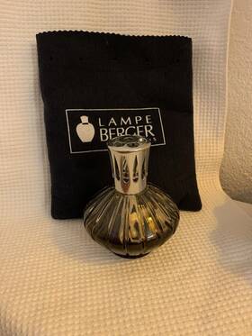 114014 Lampe Berger Paris Corolla Smoky Grey Fragrance Lamp