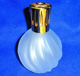 3173 Lampe Berger Rare Frosted Swirl Gold Catalytic Fragrance
