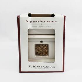 53858 Langley Tuscany Candle Fragrance Bar Warmer White Square By 53858 Langley Tuscany Candle Fragrance Bar Warmer White Square By