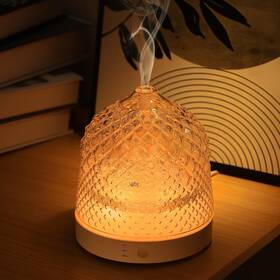 Dn-851 Lecdura Glass Essential Oil Diffuser 200ml Ultrasonic Aroma Diffusers With Res