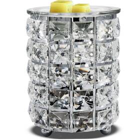 Leyoue 791514278480 Wrought Iron Crystal Wax Melt Warmer Oil Burner For Home Kitchen L