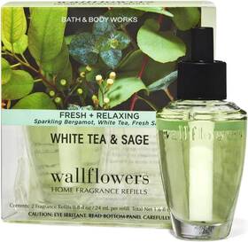 Limited Brands 313041326375 Fragrance Refill Bulb 2 Pack White Tea And Sage