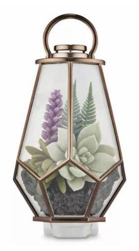 Limited Brands 667551538477 Bath And Body Works Wallflower Succulent Atrium Plug In Gold Garden New