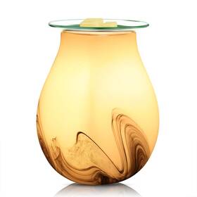 2e-ri6z-grta Livemax Glass Wax Melt Warmer Electric Burner Romantic Aroma For Essential