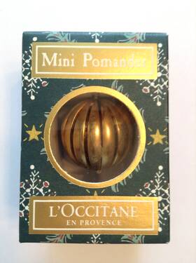 Ecs000po01 Loccitane Lftoccitane En Provence Mini Pomander With Hanging Cords New Other Tarnished Htf