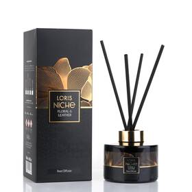 Loris 681933111388 Niche Reed Diffuser Home Fragrance Odor Eliminator 150ml/4.08fl Oz Floral