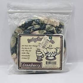 Loving Scentsationals 639677000022 Vintage 80s Cloth Trivit Coil Scent Sations Clove Scented Cranberry Green