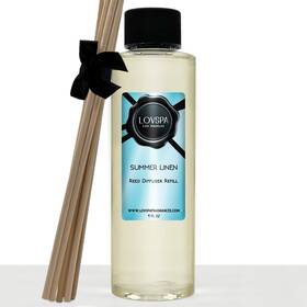 Lovspa 688039943606 Summer Linen Diffuser Oil Luxury Essential Oils For Refill &