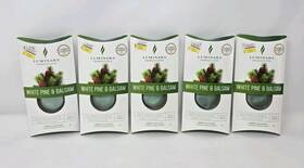 Luminara 812078024884 Fragrance Pod Refills White Pine And Balsam Candle Lot Of 5