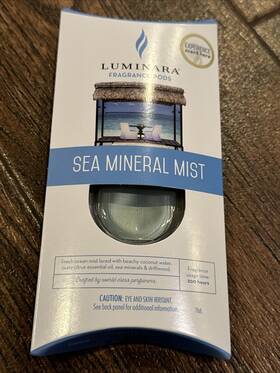 Luminara 812078024921 New Fragrance Pods Sea Mineral Mist 7 Ml Single Pod