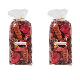 Luminessence 639277281524 2 Apple Cinnamon Scented Dry Potpourri 4 Oz. Bag Each