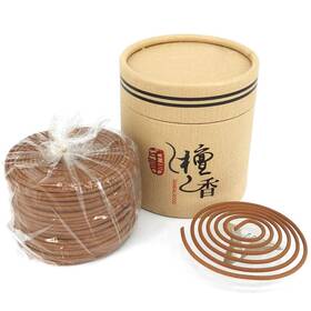 Lzwin 727161344698 Sandalwood Coils Incense Natural 48 Pieces For Holder Burner Home Dec