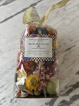 Mackenzie-childs 840115640995 Flower Market Potpourri Large Bnwt