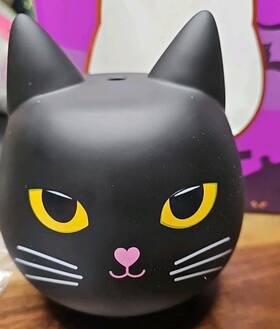 Mahli 680079023218 Black Cat Halloween Aroma Oil Fan Diffuser 7 Cycling Lights Pads Usb Mahli 680079023218 Black Cat Halloween Aroma Oil Fan Diffuser 7 Cycling Lights Pads Usb