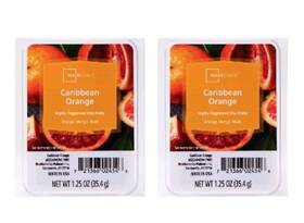 Mainstays 721366024546 2-pack Caribbean Orange Scented Wax Melts 1.25oz/ea Discontinued Mango