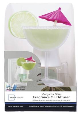 Mainstays 843283146054 Oil Diffuser Room Wall Plug-in Margarita Glass Juicy Watermelon
