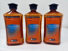 415033 Maison Berger Lampe Berger/maison Fragrance Oil 500ml- 3 Bottles Of Ocean Breeze Lot