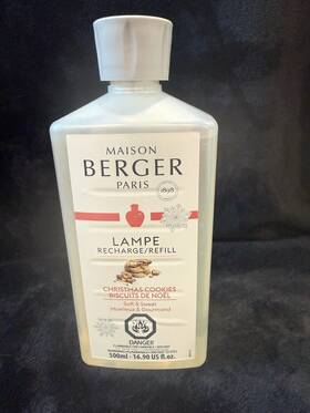 415349 Maison Berger Lampe Christmas Cookies Aroma Diffuser Refill 16.9 Ounces Made In France
