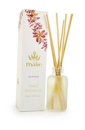 Malie Organics 748252515223 Island Ambiance Reed Diffuser Immerse Yourself In Hawaiian Aromatherapy