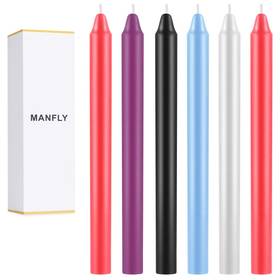 Manfly 664005550313 Low Temperature Candles Soy Wax Scented Candle Couple Wedding Home De