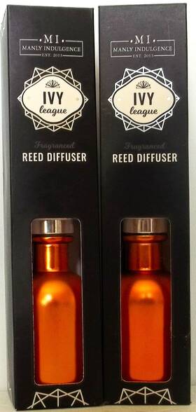 Manly Indulgence 665098571070 Reed Diffuser Ivy League 3.38 Fl. Oz. New X 2